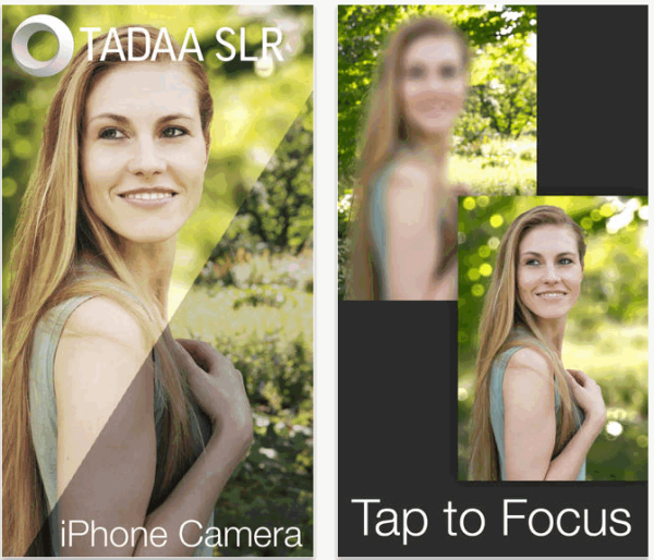 iOS 軟體《TADAA SLR》用軟體也能後製出類似單眼的淺景深效果