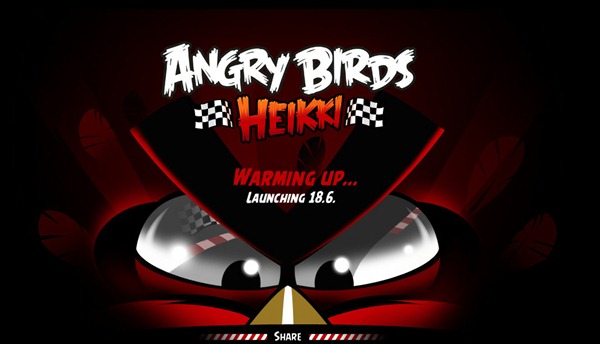 新的憤怒鳥遊戲《Angry Birds HEIKKI》即將在6/18再推出，會是賽車遊戲嗎？