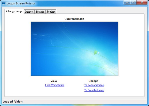 系統工具《Logon Screen Rotator》快速修改Windows 7登入畫面背景