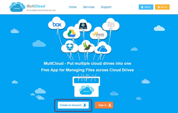 用雲端管理雲端《MultCloud》支援十多種雲端服務統一管理，還可以跨服務搬移檔案