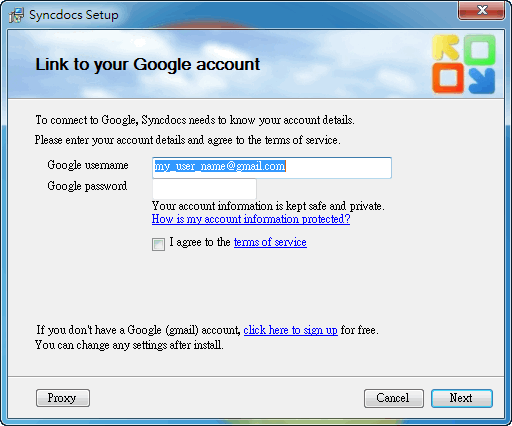 Google文件同步備份軟體《Syncdocs》Google Docs不必開啟瀏覽器，電腦←→網路雙向同步