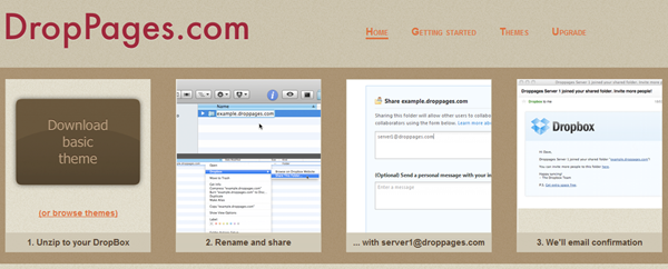 Dropbox應用《DropPages》在Dropbox上建立個人專屬網頁