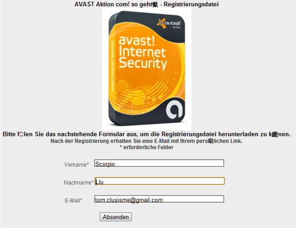 推薦-Avast! Internet Security 6限時免費序號，可用到2012/4/18