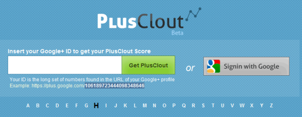 社群工具《PlusClout》了解你在Google+上的影響力指數