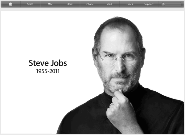 蘋果創辦人Steve Jobs(史蒂夫‧賈伯斯)辭世，享年56歲(1955-2011大事紀)