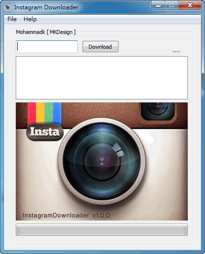 網路工具《Instagram Downloader》取得Instagram帳號下全部照片下載連結