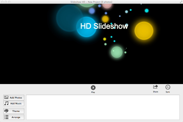 MAC 軟體《Slideshow HD》快速將相片製作成影片，還能直接上傳 Youtube 及 FaceBook