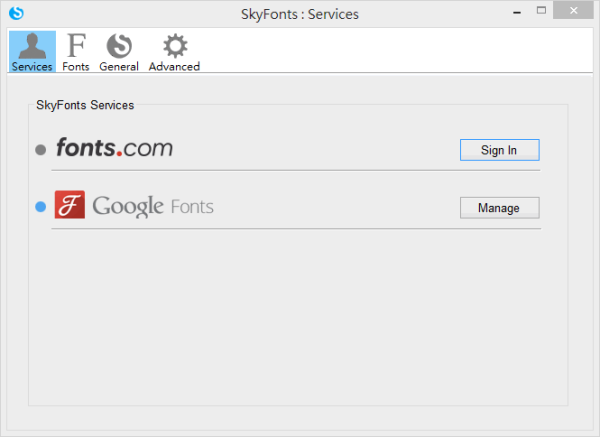 字型管理工具《SkyFonts》下載 Google Fonts，定期幫你自動更新字型版本