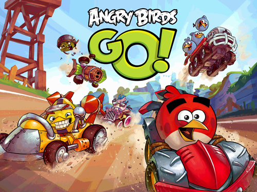 iOS/Android/WP 遊戲《Angry Birds Go!》憤怒鳥賽車遊戲，衝吧！