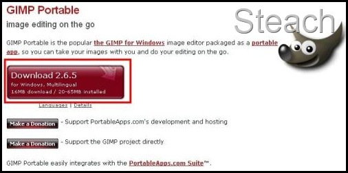 《免費界的PhotoShop》GIMP Portable 2.6.5多語系-免費專業級的繪圖軟體