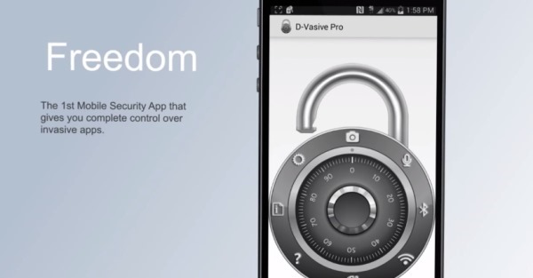 Android 軟體《D-Vasive》停止被監控，當相機、麥克風等被啟用立即通知你