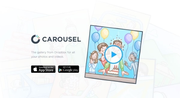 iOS/Android 軟體《Carousel》Dropbox 相簿功能獨立，備份、分享更簡單