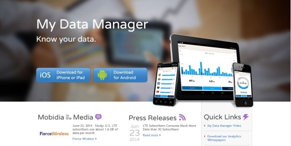 iOS/Android 軟體《My Data Manager》記錄網路數據使用量，讓帳單不再爆表