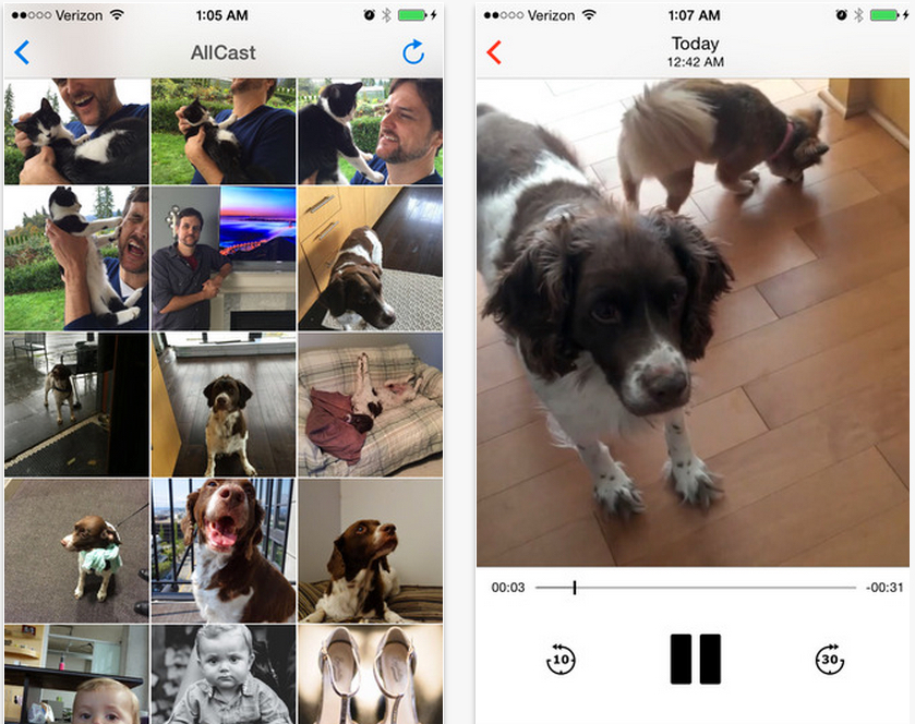 iOS 軟體《AllCast》讓 iPhone 支援多種串流方式，和親朋好友輕鬆分享