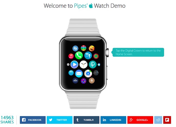 等待 Apple Watch 同時先來體驗試玩吧！