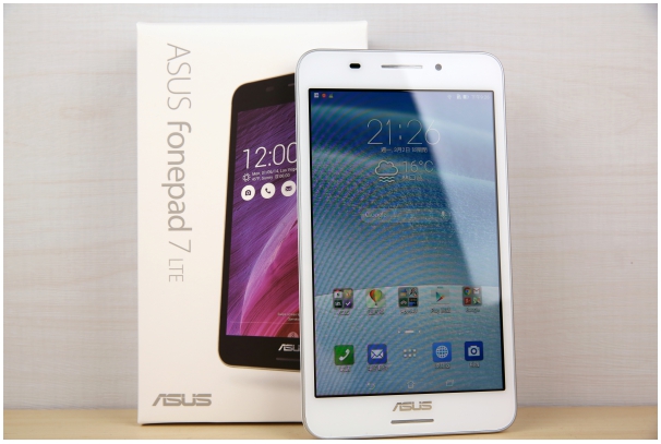 ASUS Fonepad 7（FE375CL）開箱，支援 4G LTE 網路可通話的平板