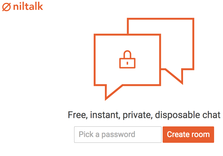 Niltalk - 即用即丟聊天室，免註冊直接使用，可設定密碼