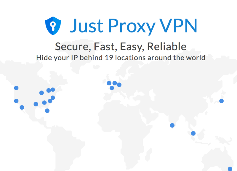 Just Proxy VPN 翻牆軟體 - 一鍵隱藏你的 IP 位址