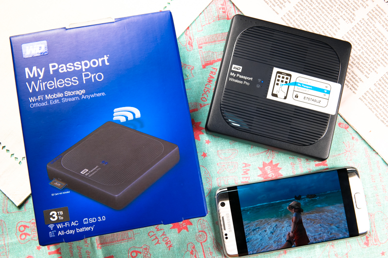 WD My Passport Wireless Pro Wi-Fi 行動儲存硬碟，無線存取更方便