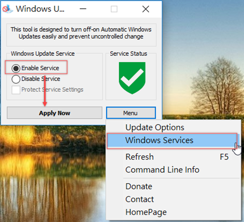 Windows Update Blocker - 一鍵關閉 Windows 10自動更新，避免重要時刻又卡在開機更新畫面