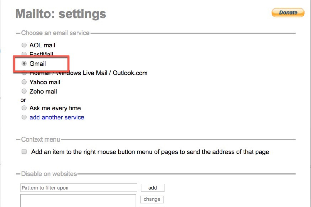 【電腦軟體】如何讓 Chrome 瀏覽器點擊 Email 連結（mailto）時，自動以你指定的郵件服務網站開啟