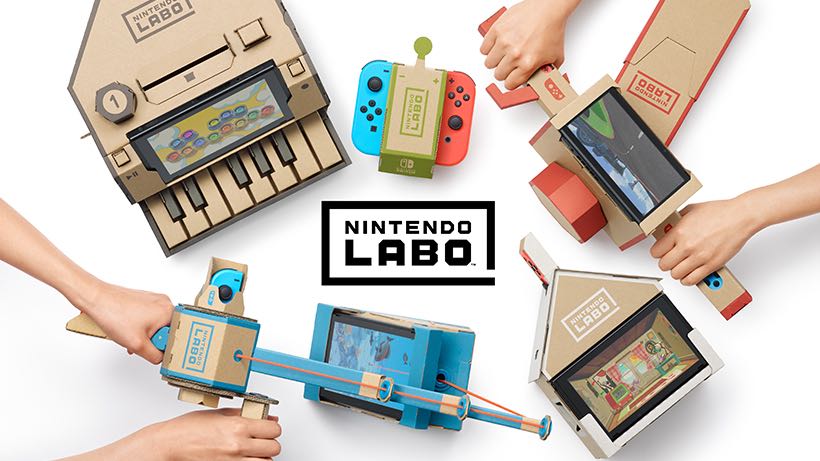 【網路大小事】Nintendo Switch 創意系列「Nintendo Labo Toy-Con 01: 組合套裝」，中文版即將登台！