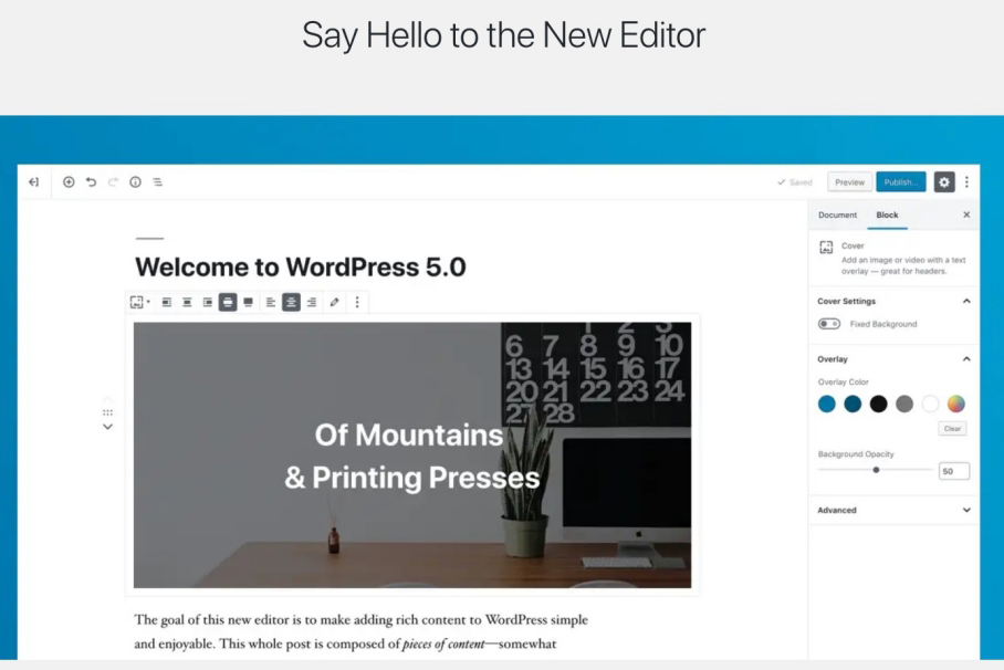 【WordPress】WordPress 5.0 新版的文章編輯器不會用？官方推出傳統編輯器外掛讓你使用