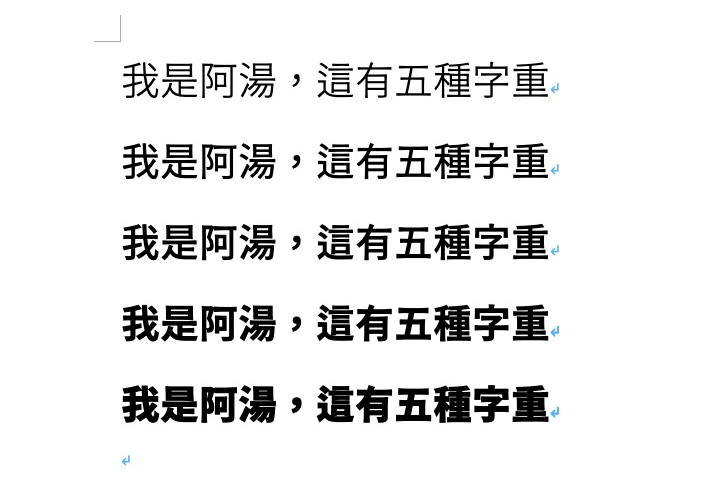 【線上工具/服務】免費可商用繁體字型「源石黑體」，基於思源黑體所修改的復古風黑體