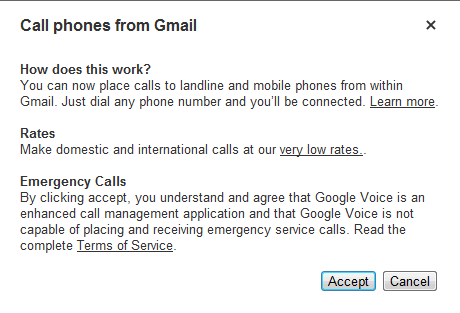 Gmail新增电话服务《Google Voice》国际电话