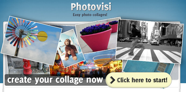线上图片排版工具《Photovisi》编排照片只要步